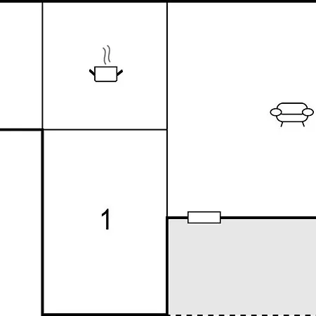 Een Prachtig Huis Met 1 Slaapkamer In Morag